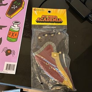 Men’s Overhaul costume mask BNHA officially licensed my hero cosplay